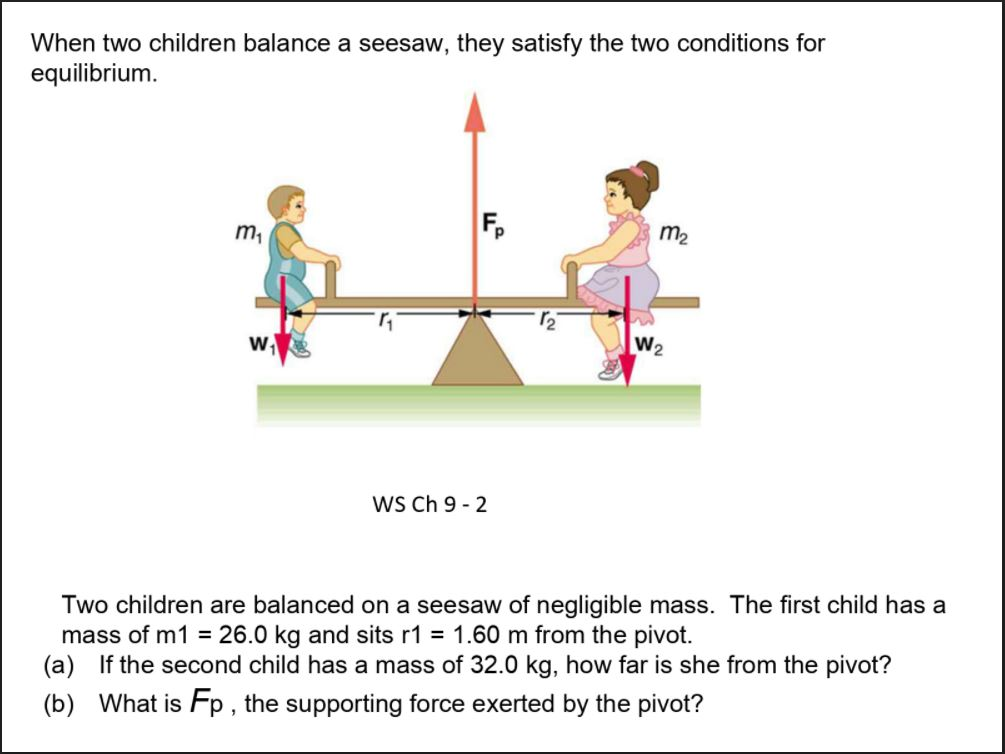 how a seesaw works