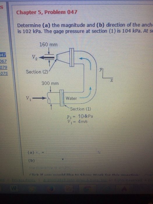 Determine (a) the magnitude and (b)