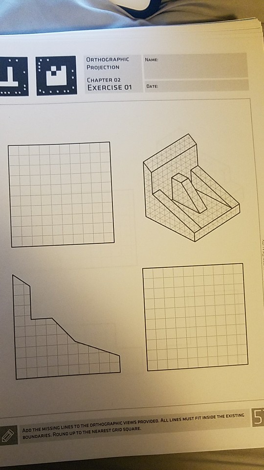 Orthographic projection worksheet pdf picture