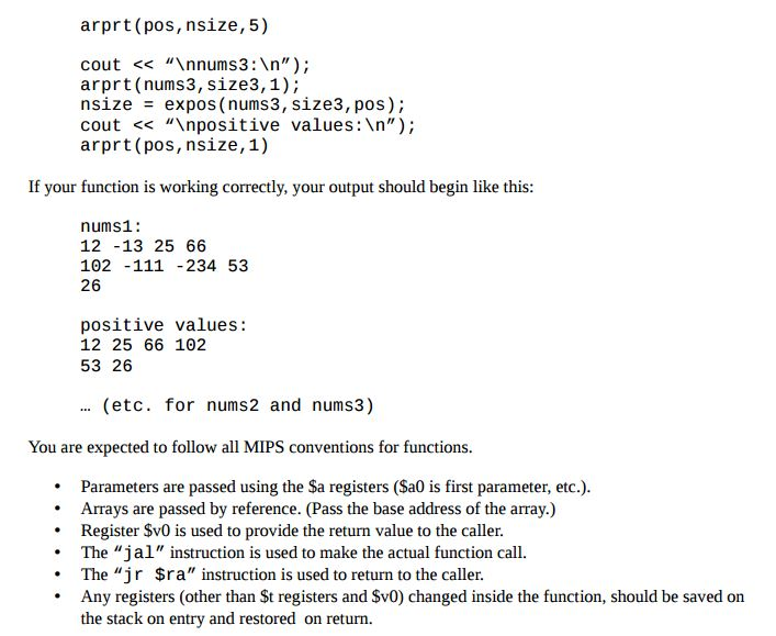 Solved Arrays And Functions For This Assignment You Ll B
