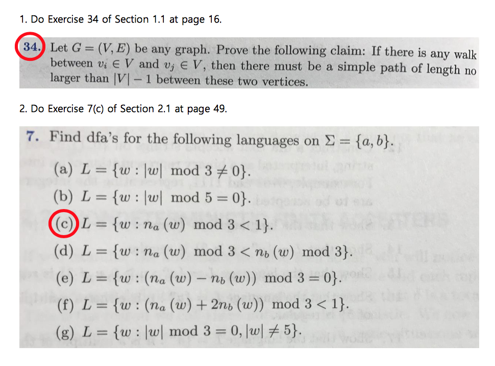 Solved Theory Of Computation Please Solve The Following Q Chegg Com