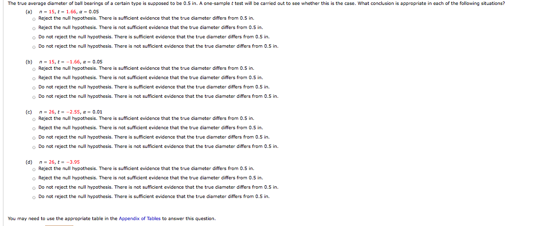 The True Average Diameter Of Ball Bearings Of A Chegg The True Average Diameter Of Ball Bearings Of A Chegg