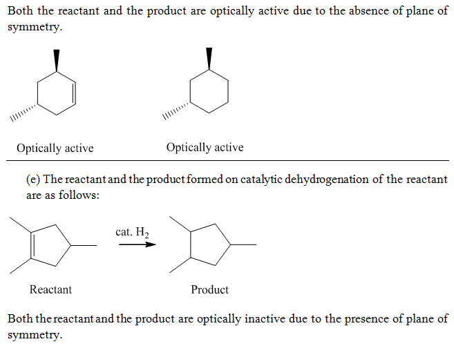 An Optically Active Compound A With Molecular Formula C8H14 Undergoes 