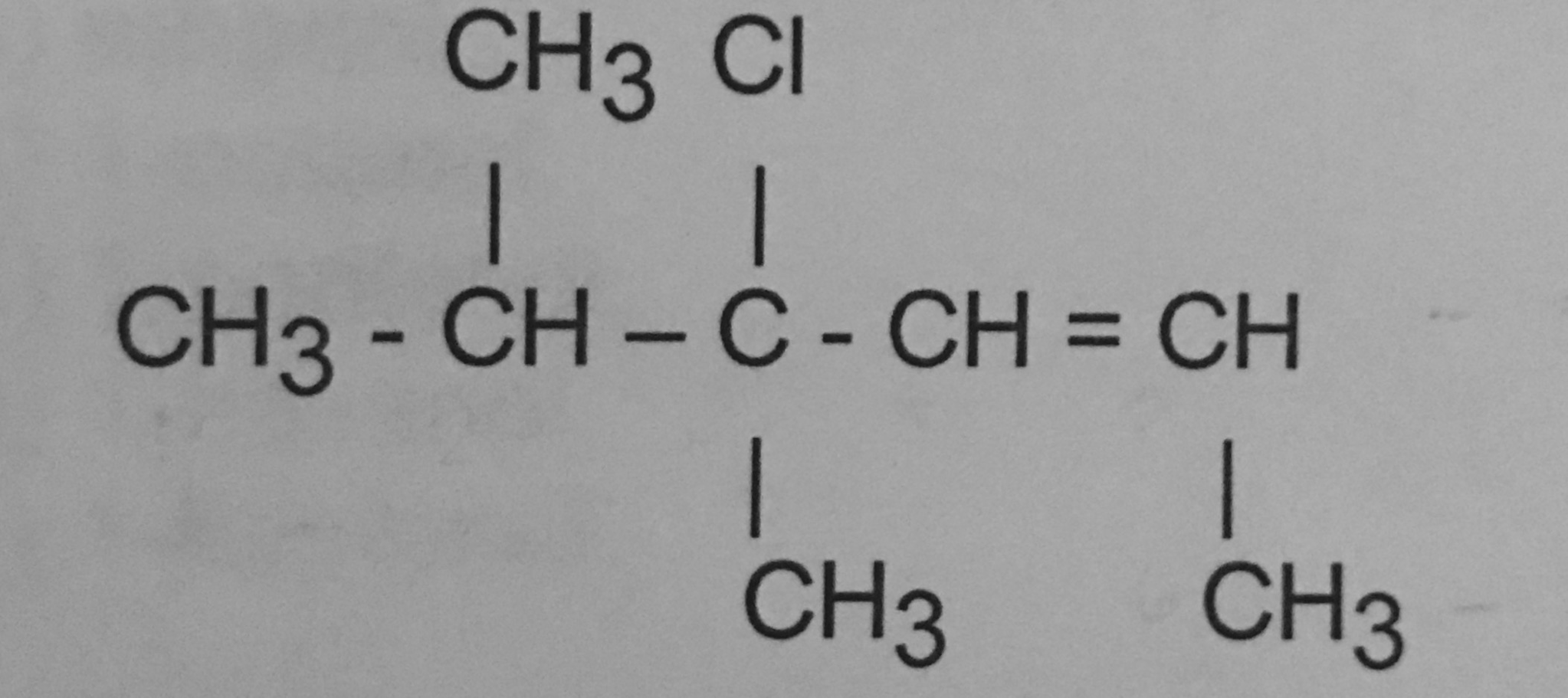 c) 4-chloro-4,5-dimethyl-2-hexene. b) 3-chloro-1,3,4-trimethyl-1-pentene. a...