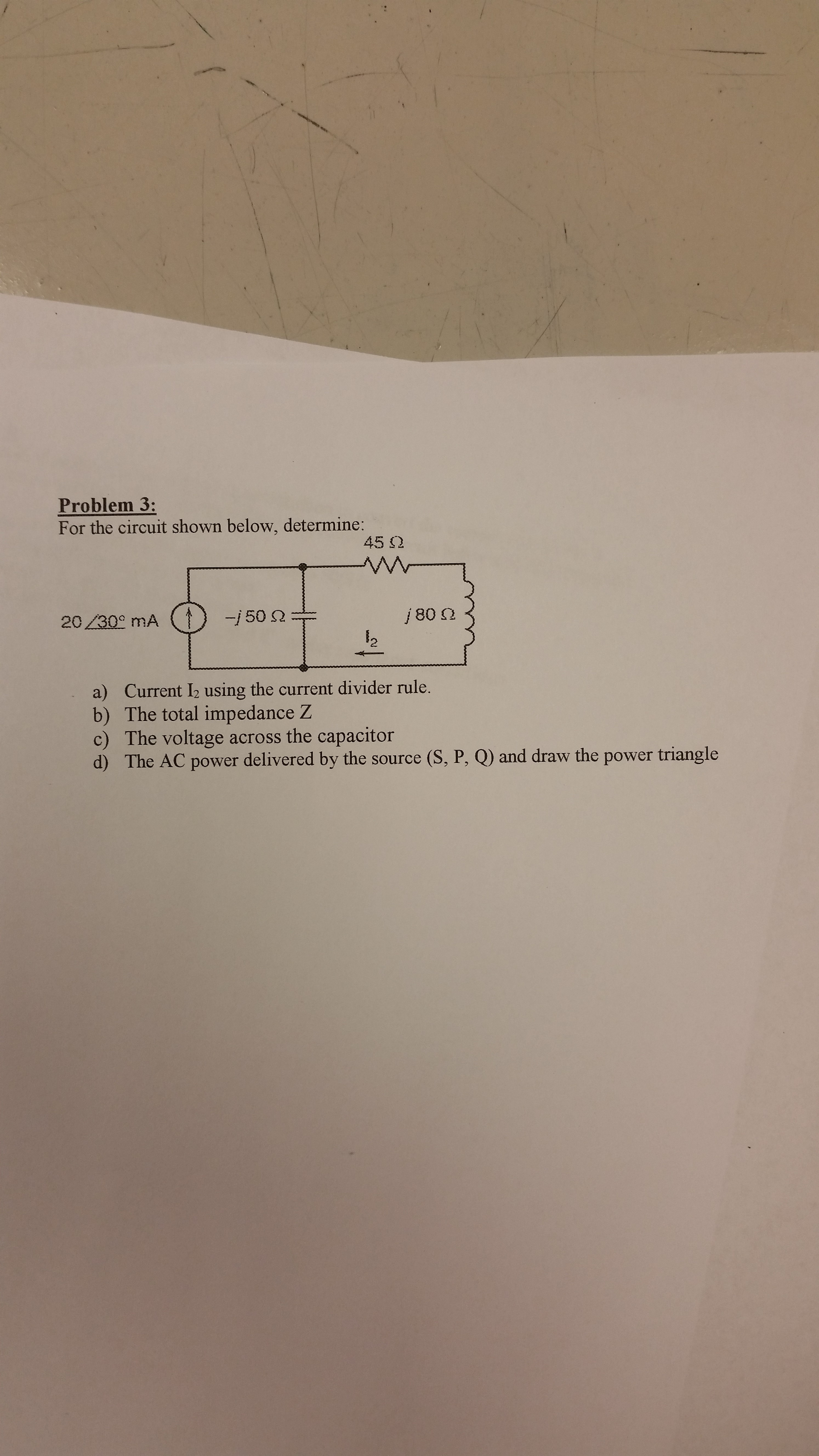Circuitimpedanceimpedance Triangle Alternatingcurrent Circuits