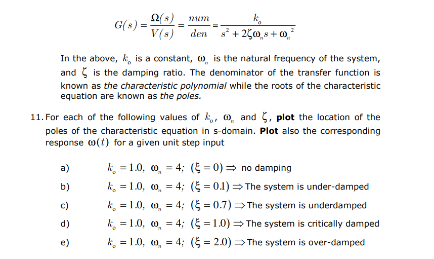 2 Num G S 0 In The Above K Is A Constant Is The Chegg Com