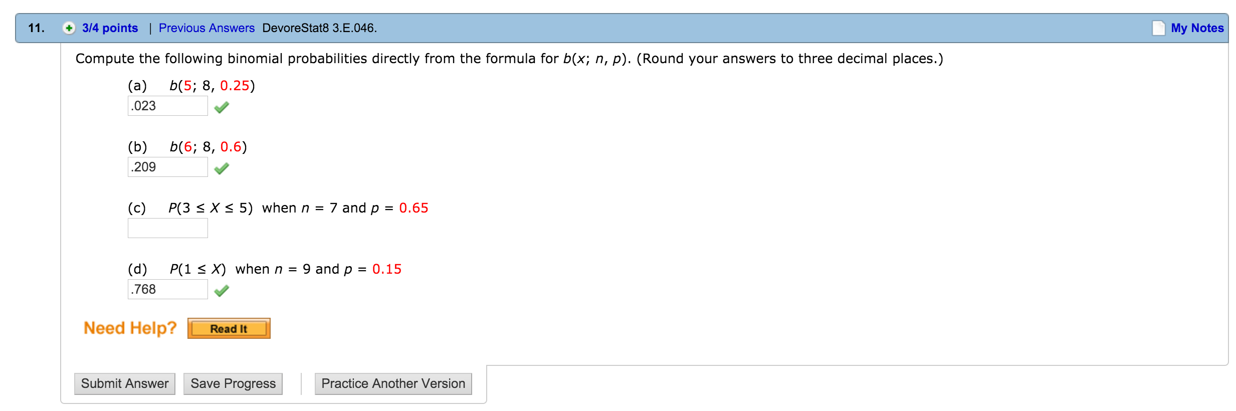 Solved Compute The Following Binomial Probabilities Direc Chegg Com