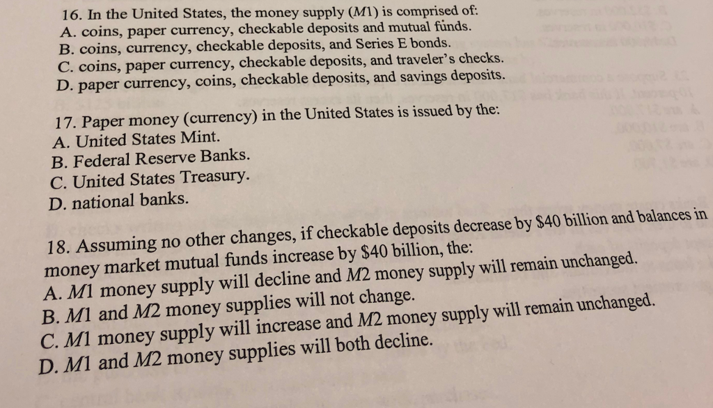 Money supply research paper image