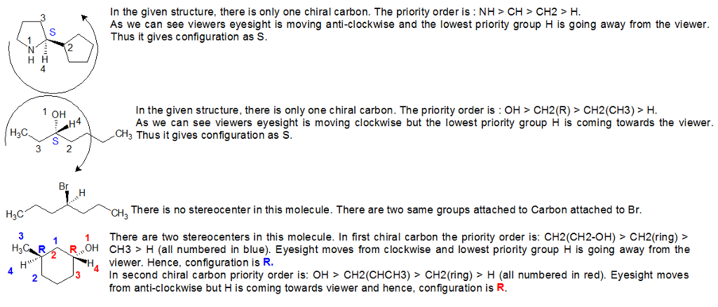 Question & Answer: Label each chiral center as either R or S and numerically label their priority. Show your work..... 1