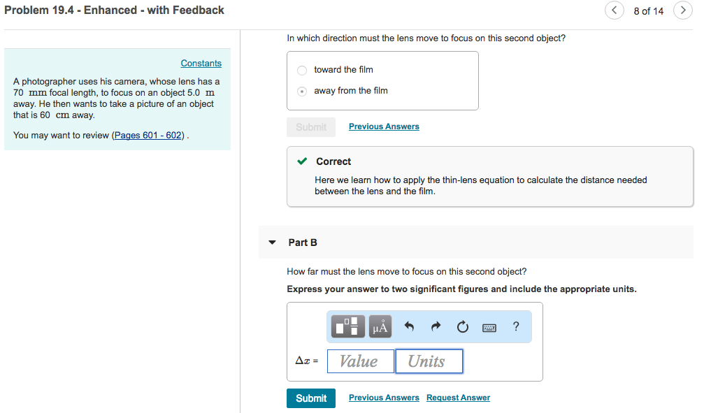 Solved Problem 19 4 Enhanced With Feedback 8 Of 14 In Chegg Com