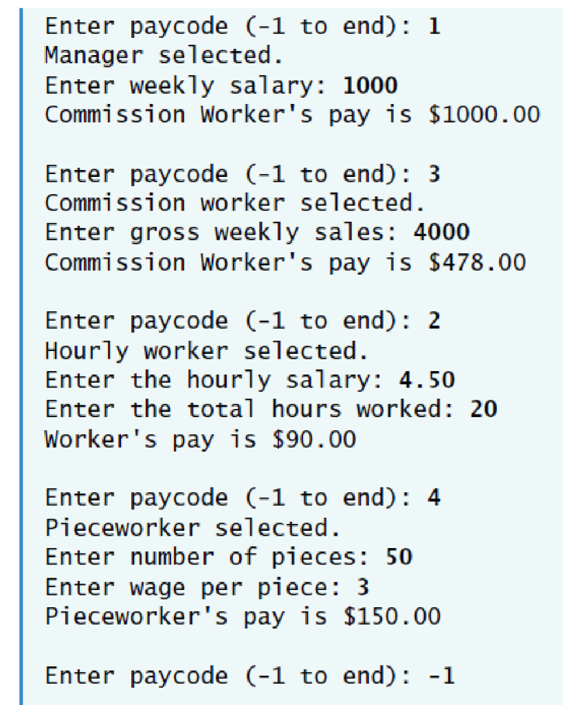 Solved Q1 A Company Pays Its Employees As Managers Who