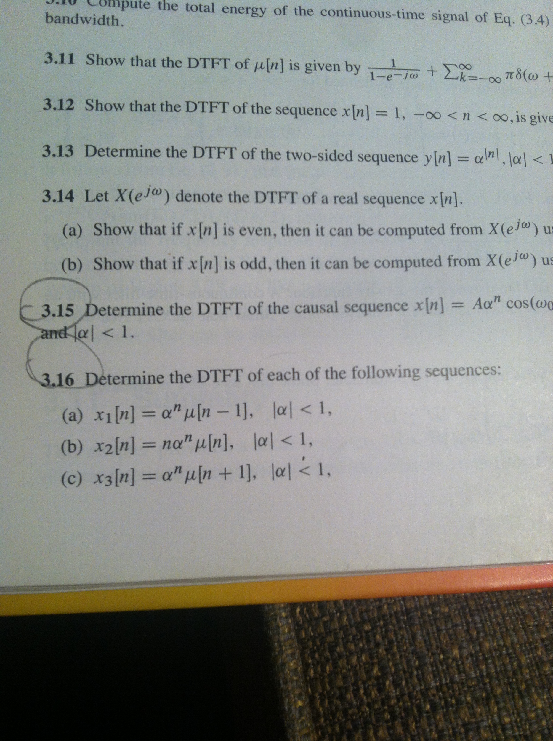 Show That The Dtft Of Mu N Is Given By Show That Chegg Com