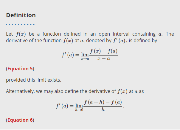 Use The Definition Of A Derivative To Find F X Of Chegg Com