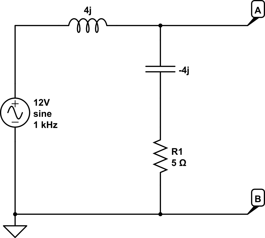 The following bridge circuit below is a deSauty bridge used to