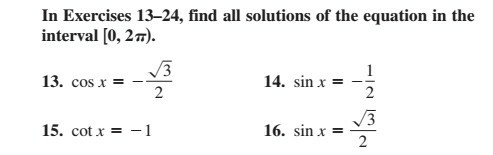 Find All Solutions Of The Equation In The Interval Chegg Com