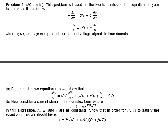 Solved Problem 6 Points This Problem Is Based On T Chegg Com