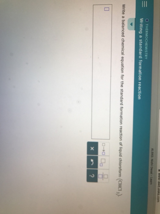Standard enthalpy of formation image