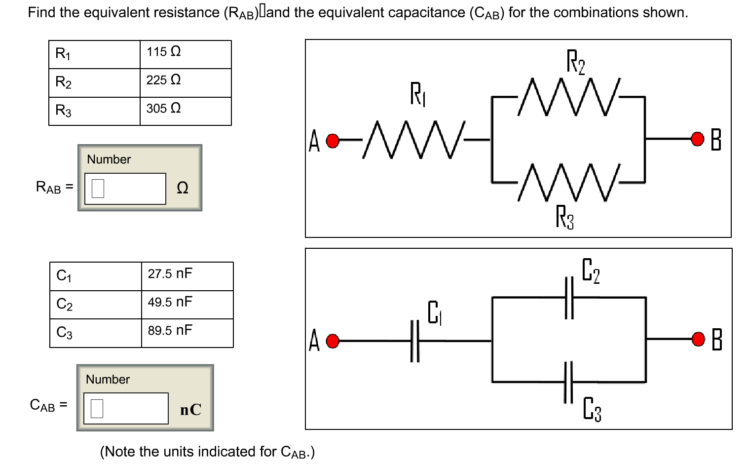 Find equivalents. Resistance and Capacitance. Find the English equivalents. Resistance Unit.