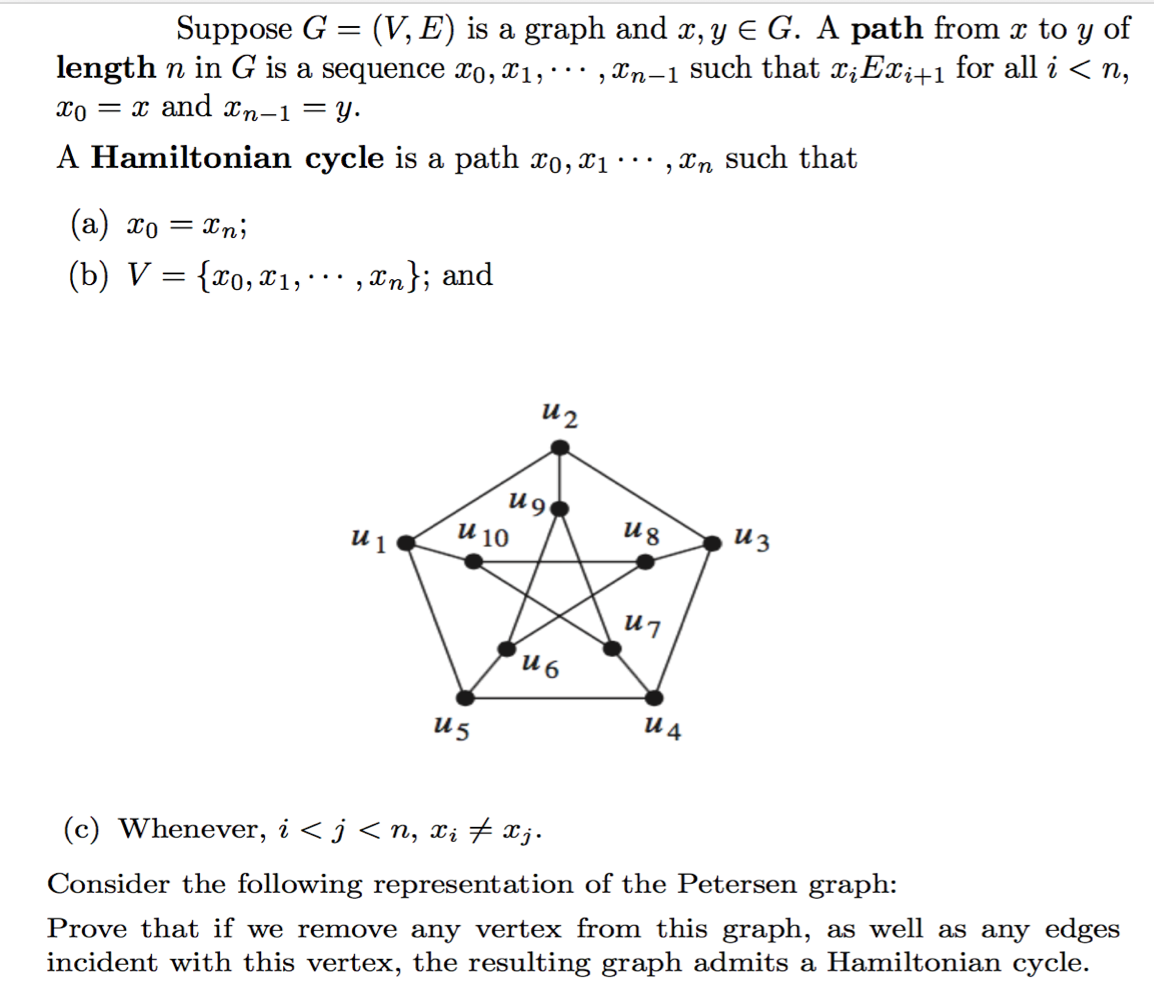 Suppose G V E Is A Graph And X Y E G Chegg Com