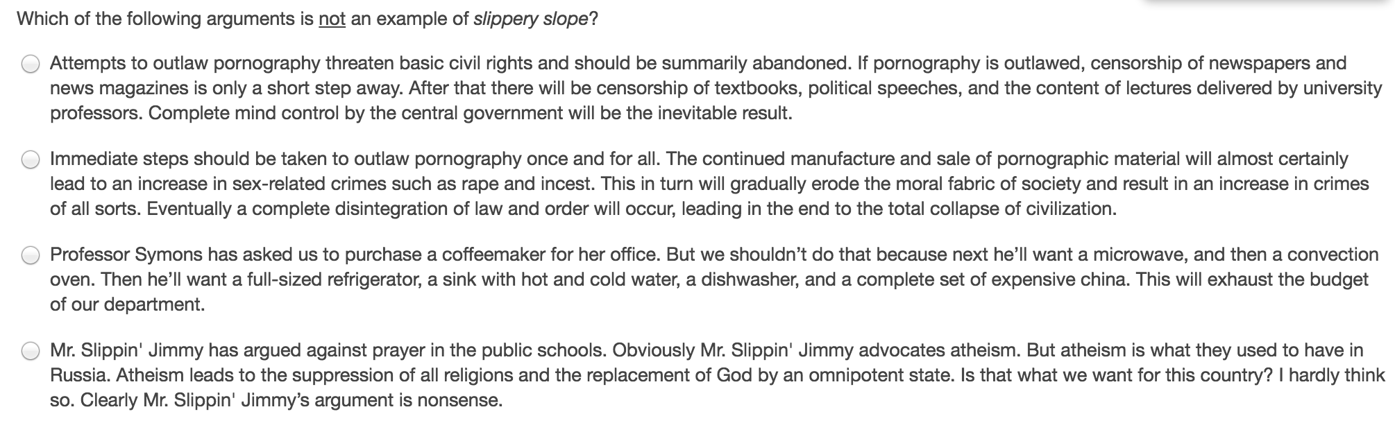 Inevitability essay image