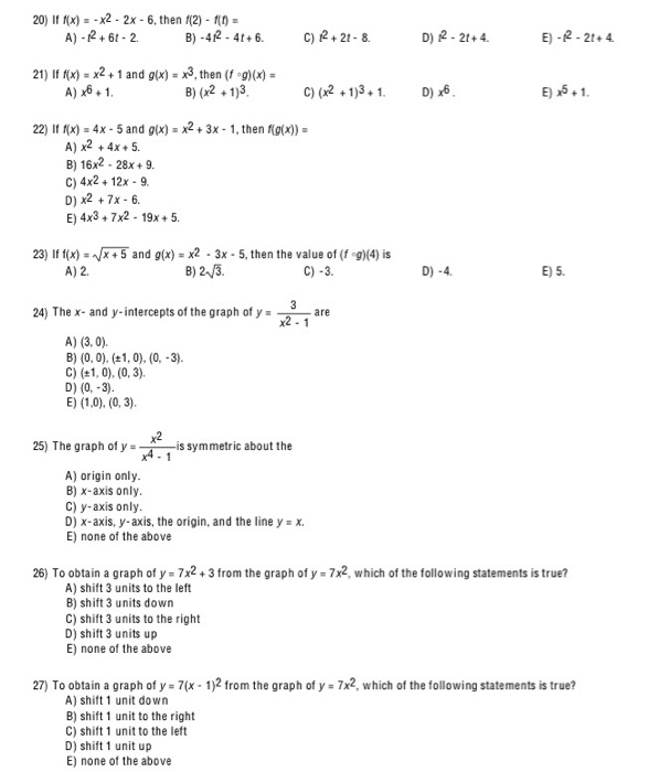 17 F Fix Y21 2x X Then F 2 A 7 B 3 C Chegg Com