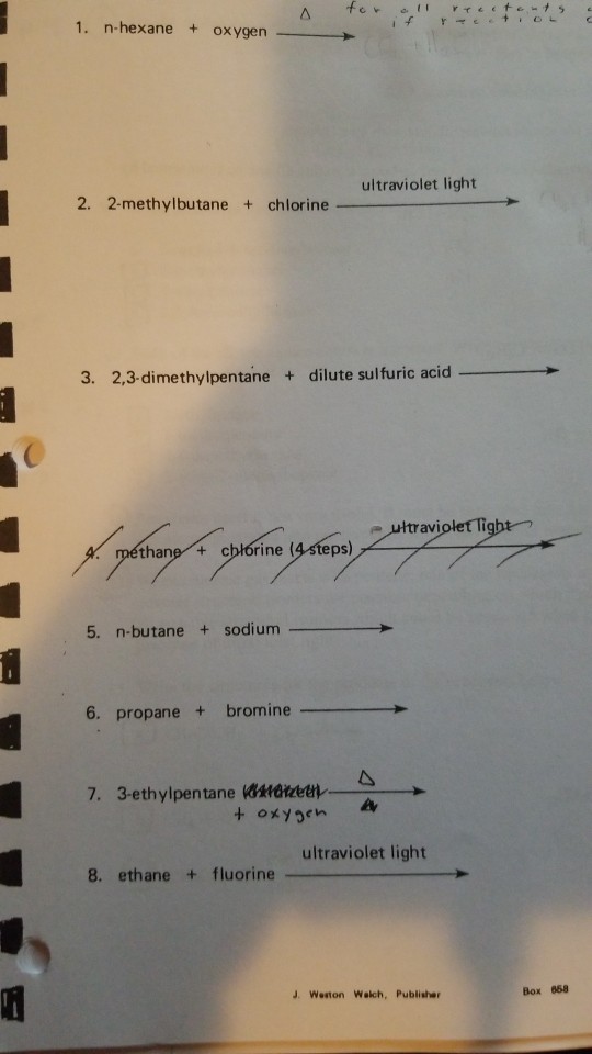 Structural Write The Rea For ... All Solved: Condensed Formula