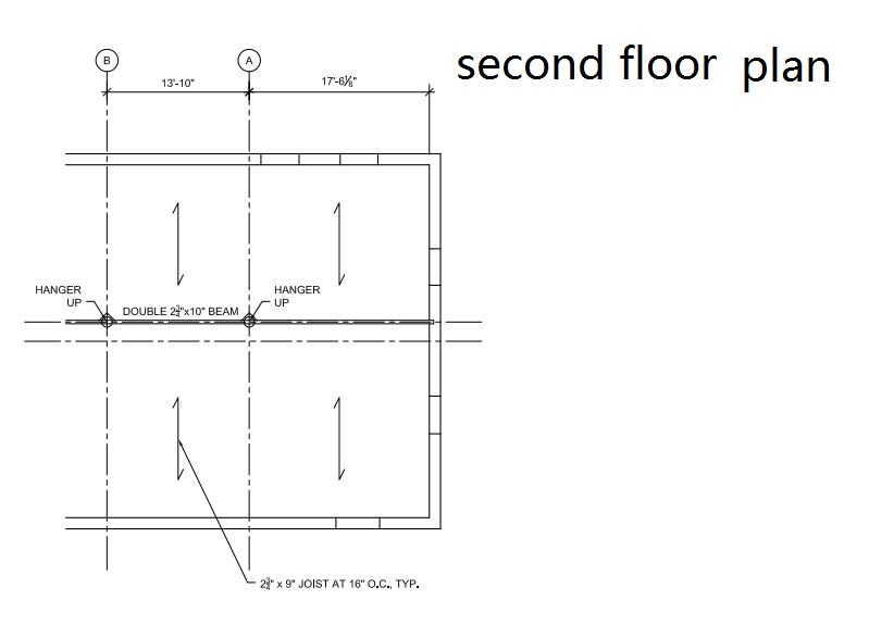 Solved Determine The Tributary Area Of The Two Floor Plan