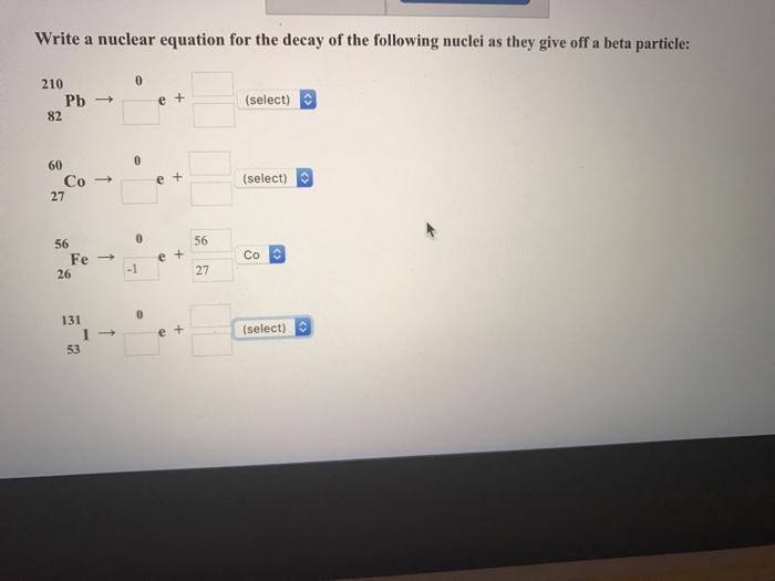 How to write alpha decay picture