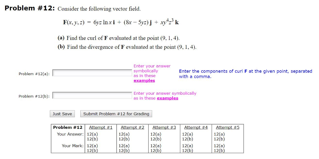 Solved Consider The Following Vector Field F X Y Z Chegg Com