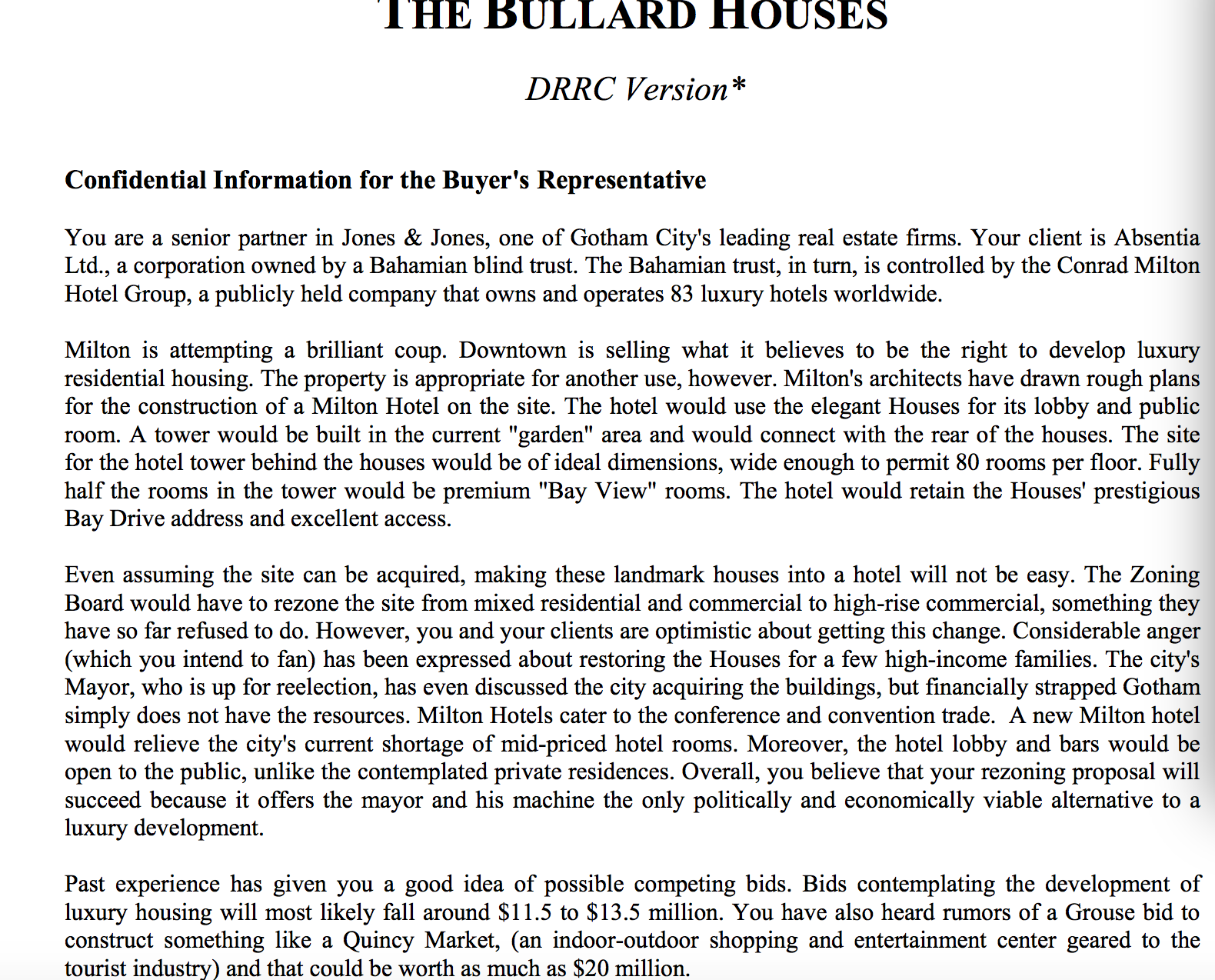 Bullard house reflection image