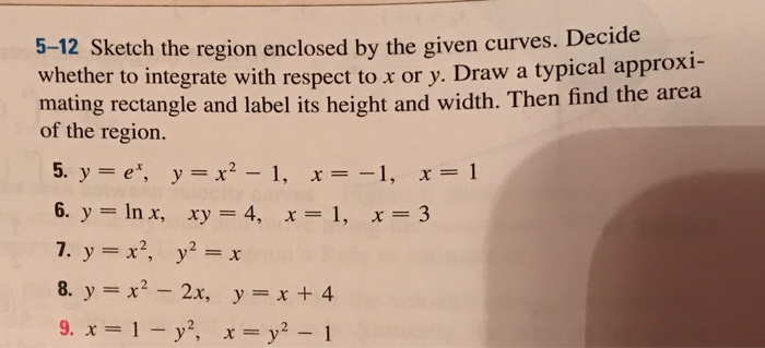 Solved Sketch The Region Enclosed By The Given Curves De Chegg Com