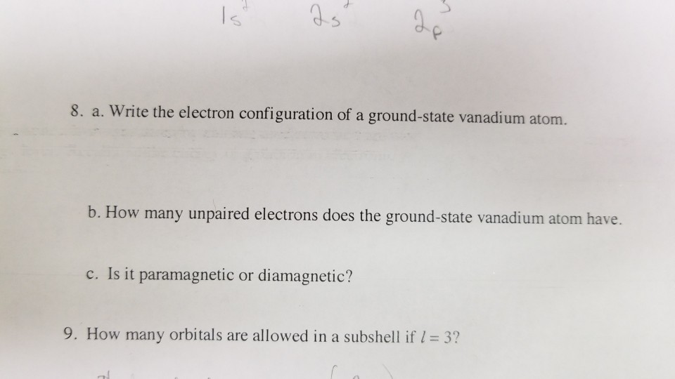 Solved Please Answer 8, A And B And Explain. Write The El