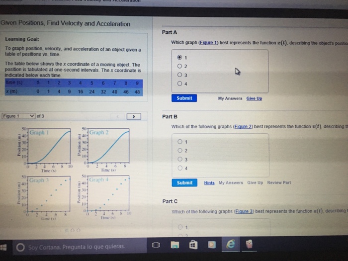 Solved: To Graph Position, Velocity, And Acceleration Of A... | Chegg.com