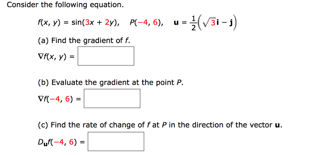 Solved Consider The Following Equation F X Y Sin 3x Chegg Com