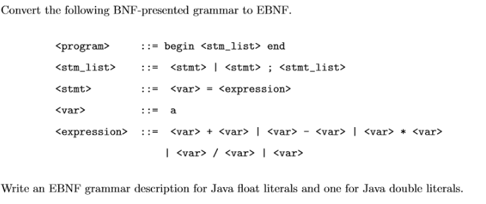 Backus nor form image