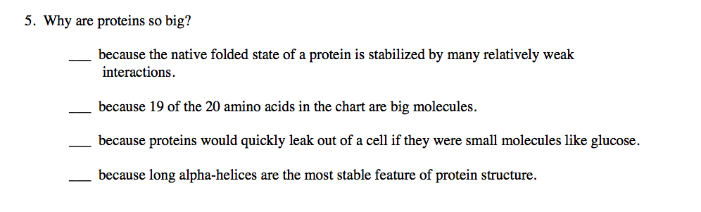 20 Amino Acid Structures Chart