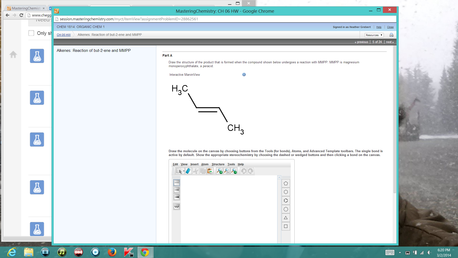 Solved What The Question Reads Draw The Structure Of The Chegg Com