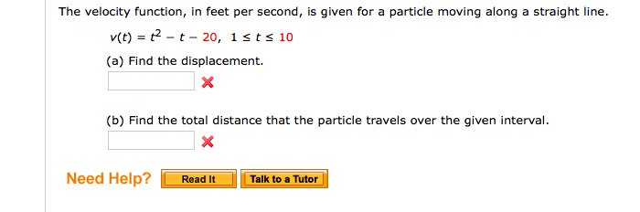 Solved The Velocity Function In Feet Per Second, Is Given