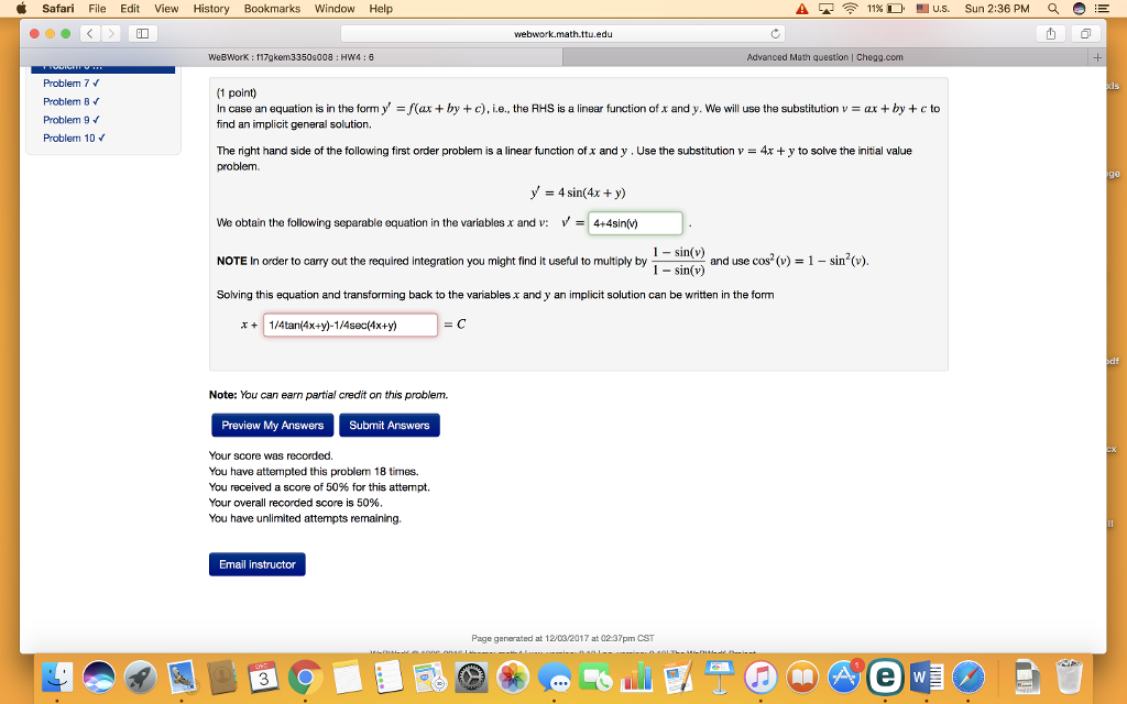 Solved The First Part Of The Problem Is Correct Green Bo Chegg Com