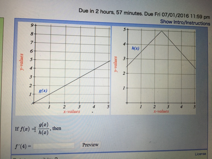 Solved If F X G X H X Then F 4 Chegg Com