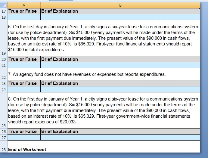 Solved Assessment 5 Government Accounting 2 Exercise 2 W Chegg Com