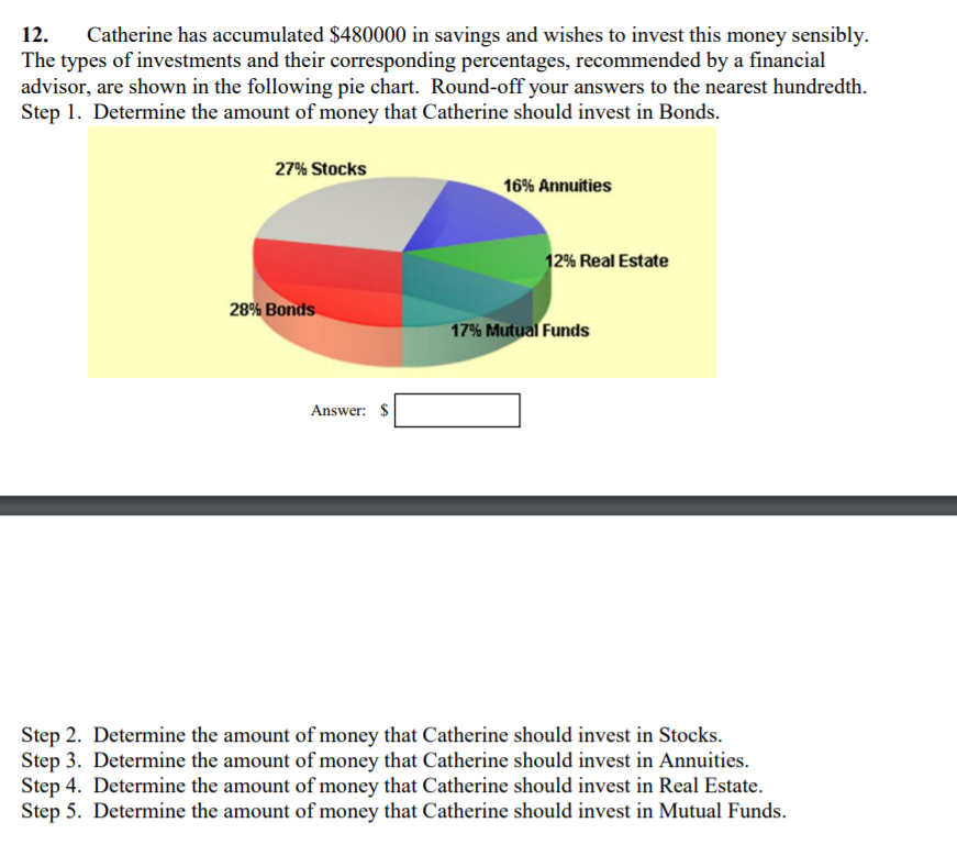 10 Section Pie Chart