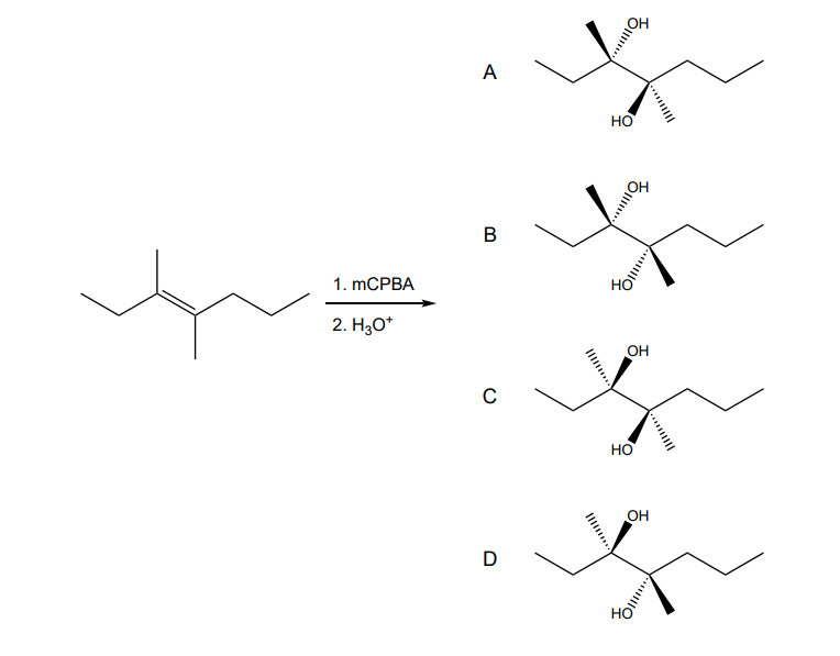 Solved 1. Which Two Of The Following Stereoisomers Will B