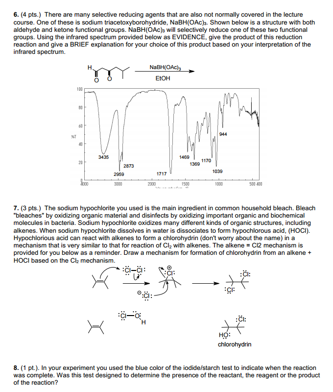 Download Solved: Investigating Oxidation Reactions 7:. Draw A Mecha... | Chegg.com