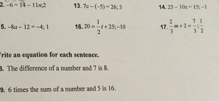 Solved 6 14 11 N 2 7c 5 26 3 25 10z 15 Chegg Com