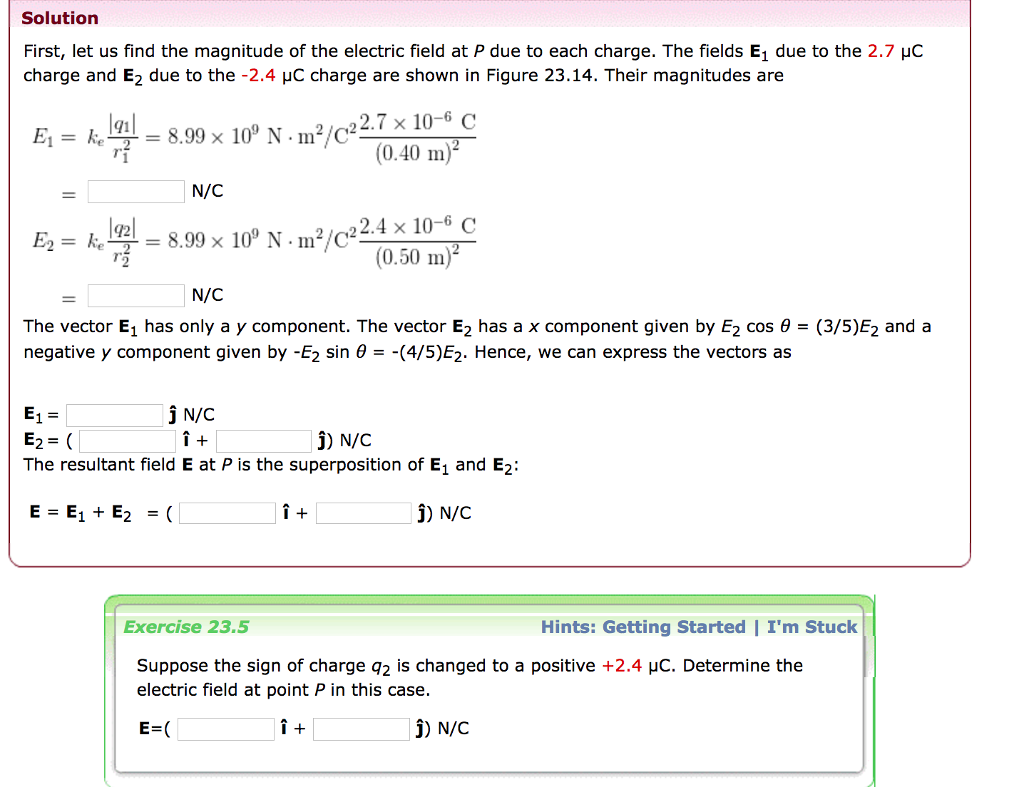 Solved A Charge Q 1 2 7 Mu C Is Located At The Origin And Chegg Com