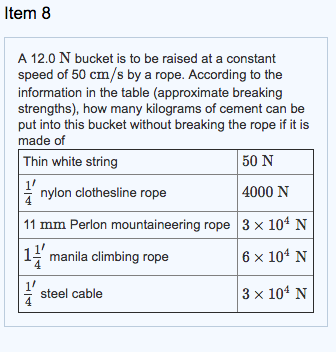 Solved A Thin White String B In Nylon Clothesline C Chegg Com