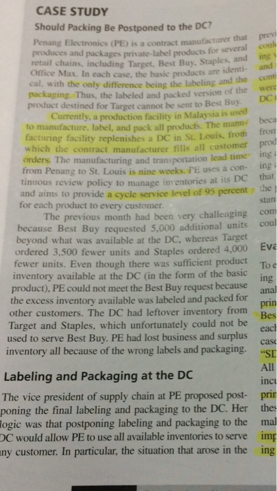 Investment case study examples picture