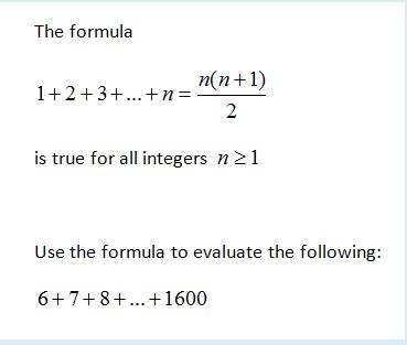 Solved The Formula 1 2 3 N N N 1 2 Is True For All Chegg Com