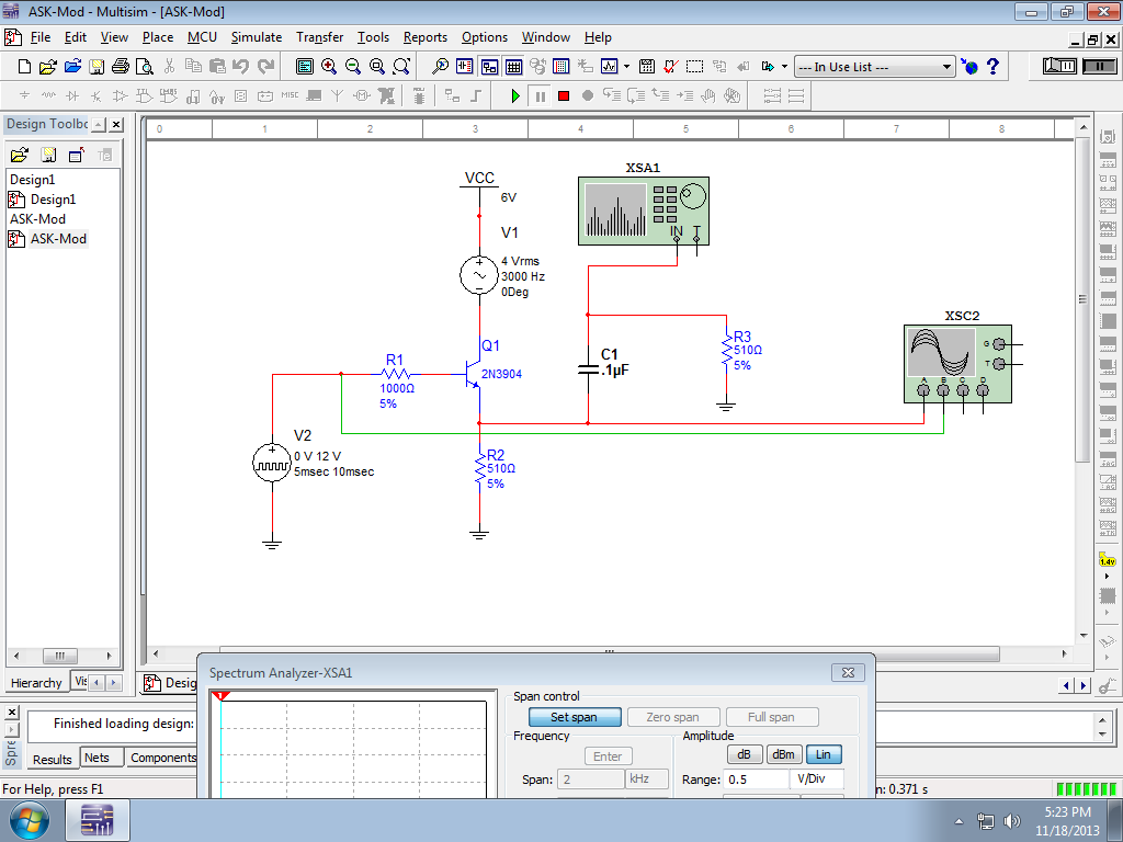 Amplitude Shift Keying Circuit Diagram